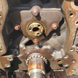 Cam Gear Removed