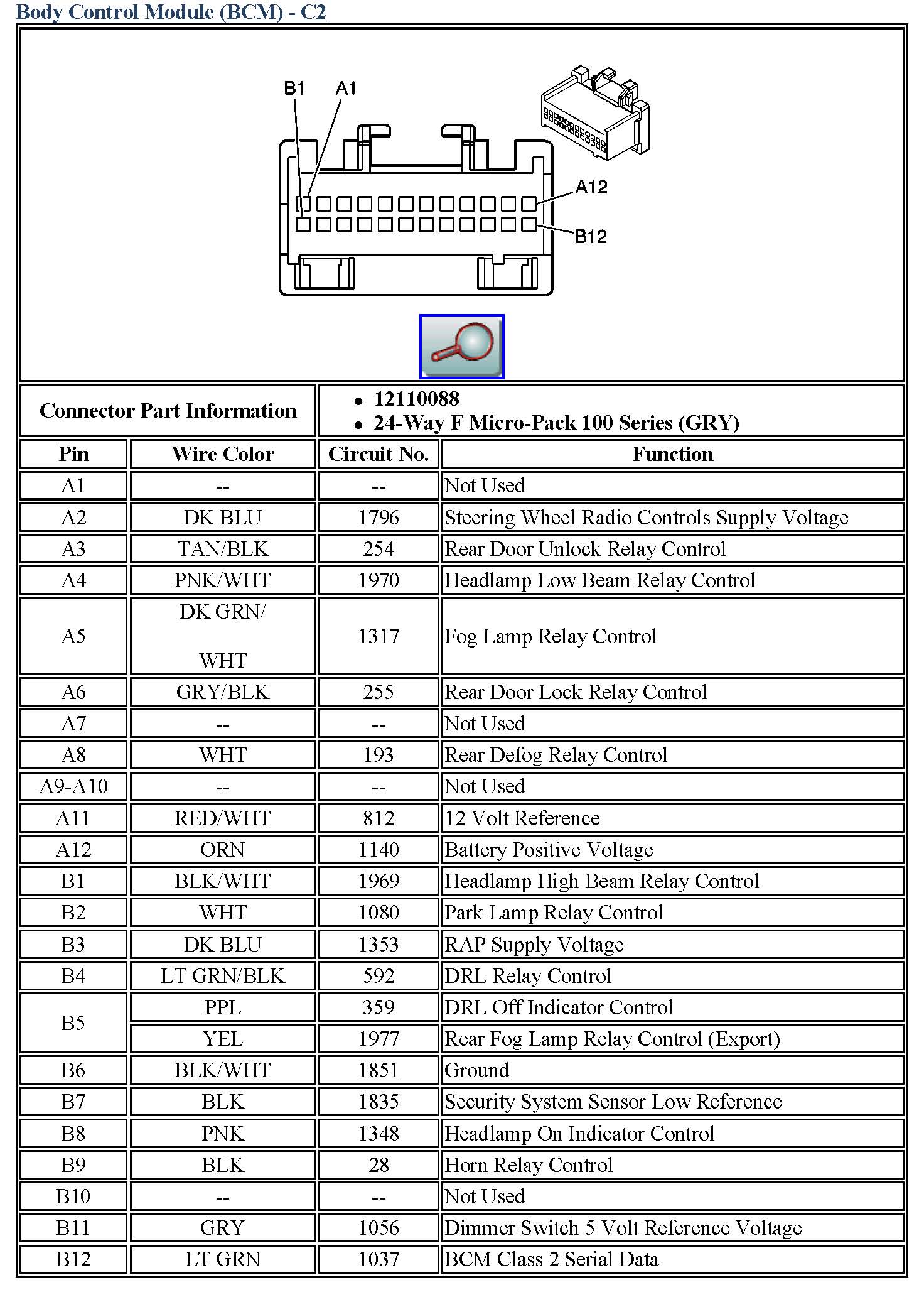 Vt Commodore Bcm Wiring Diagram